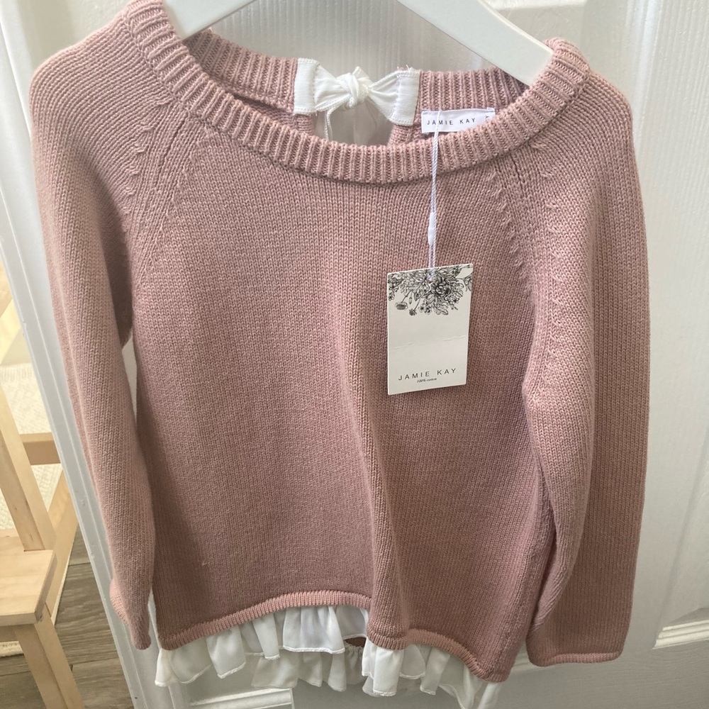 Jamie Kay sweet bow detailed tunic sweater